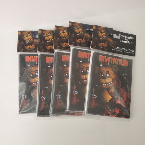 FNAF Invitations Bundle - Picture 1 of 5